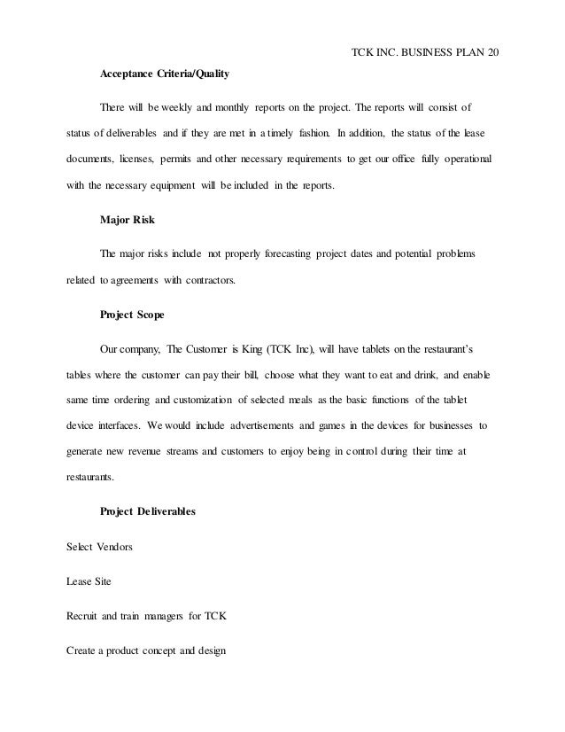 wgu capstone executive summary capstone project examples business plans